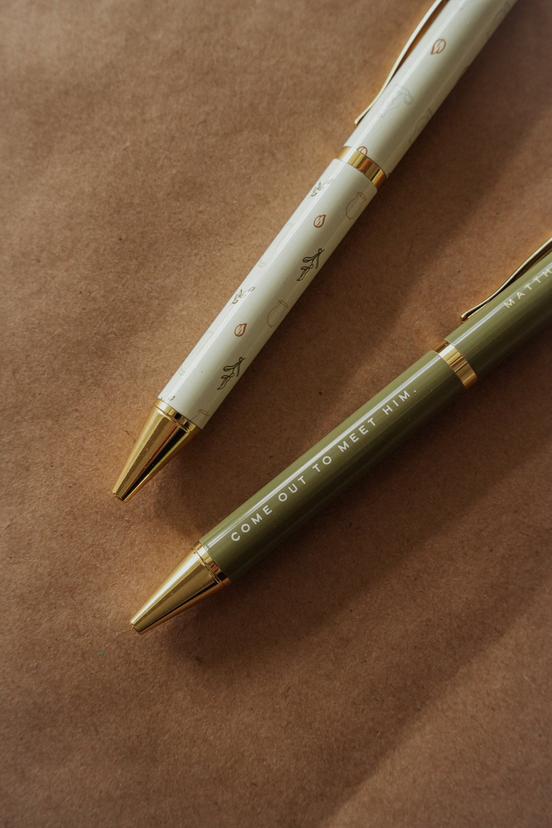 Drawn Catholic Pen Set | Black Ink Pens for Bible Study & Journaling