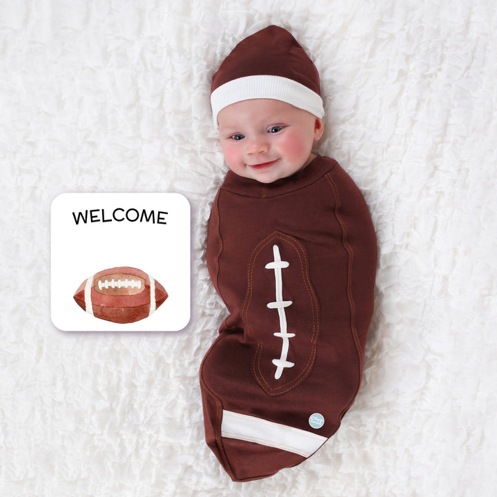 Football Baby Swaddle