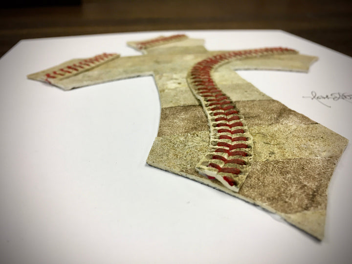 "Two Seam Cross" Original Artwork