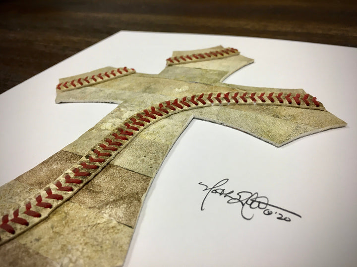 "Two Seam Cross" Original Artwork