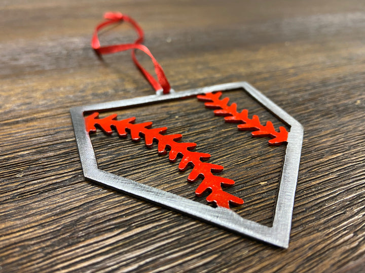 “STEEL HOME" Christmas Ornament