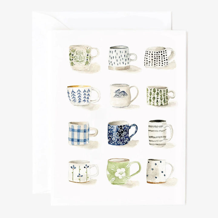 Mugs Notecards Set of 8