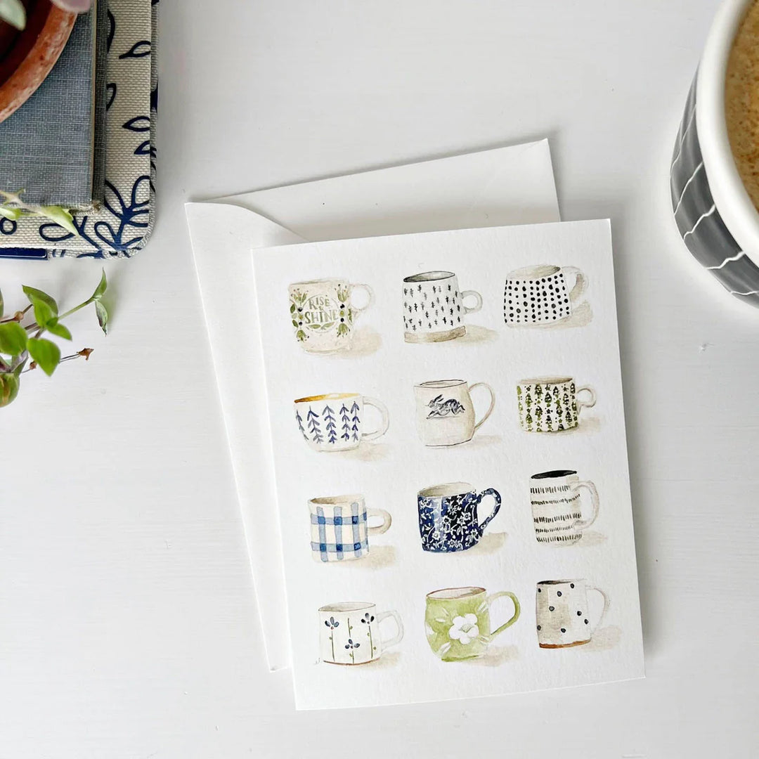 Mugs Notecards Set of 8